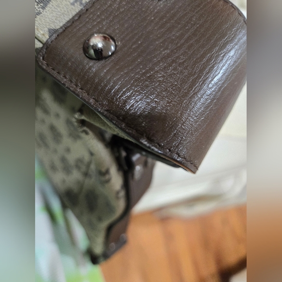 MCM VISETOS MONOGRAM UNISEX MESSENGER BAG-AUTHENTIC - Picture 9 of 14